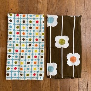 Rare find! NEW Orla Kiely x Target dish / tea towels
